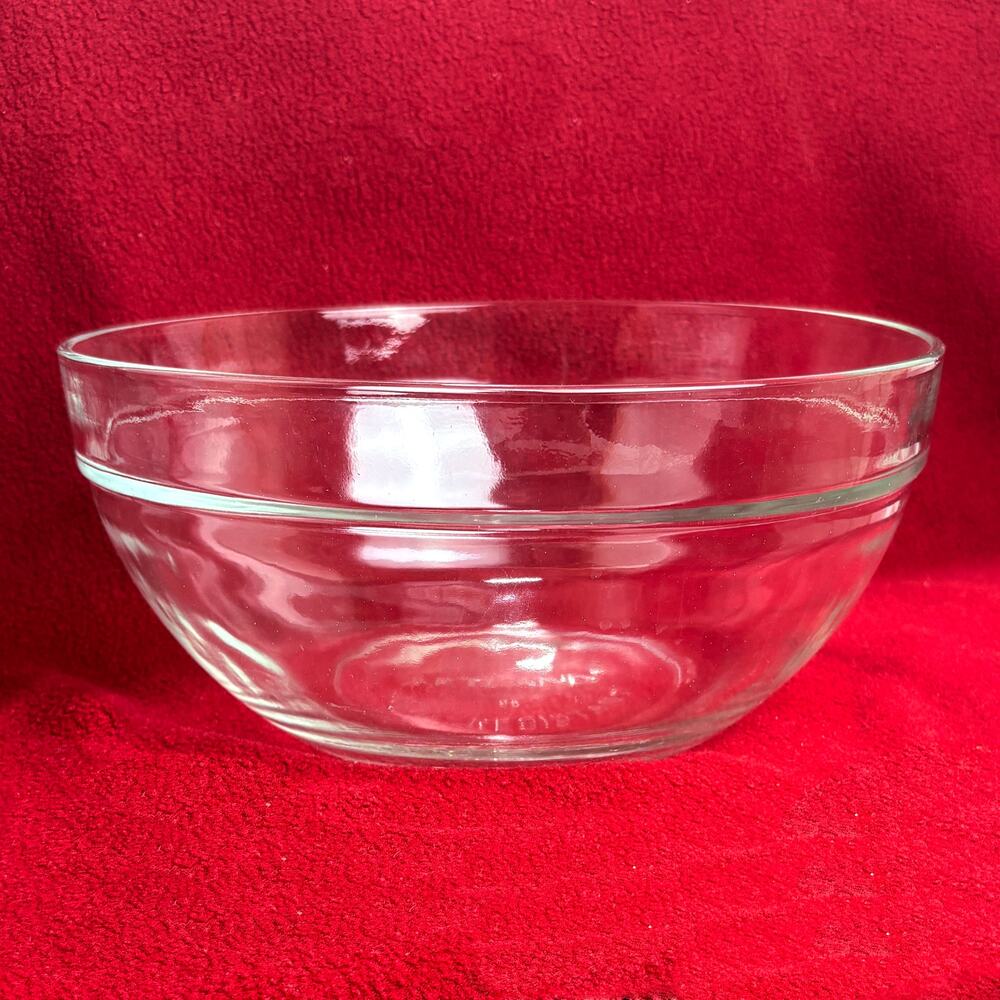 Artland Crystal Glass Mixing Bowl 10 x 4.75 Inches